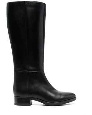 Geox Felicity Knee-High Boots - Black