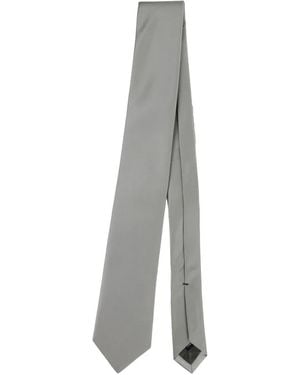 Errico Formicola Silk Tie - White