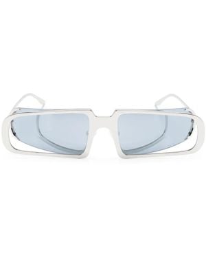 Henrik Vibskov Occhiali Da Sole Oversize - Blu