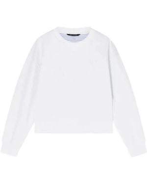 ARMANI EXCHANGE Crew-Neck Sweatshirt - White