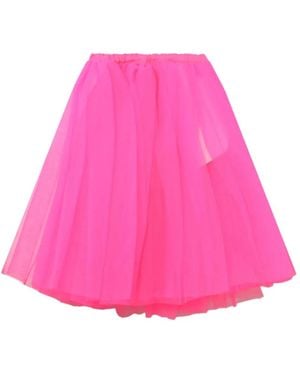 COMME DES GARÇON BLACK Tulle Skirt - Pink
