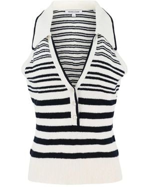 Veronica Beard Tanktop Met Polokraag - Grijs