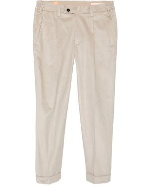 Alpha Industries Corduroy-Effect Tapered Pants - Natural