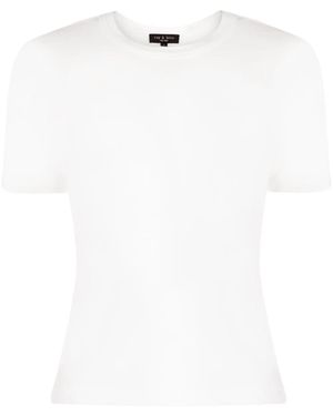 Rag & Bone Short-Sleeve Modal T-Shirt - White
