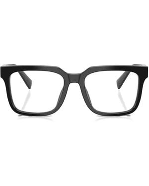Dolce & Gabbana スクエア眼鏡フレーム - ブラック