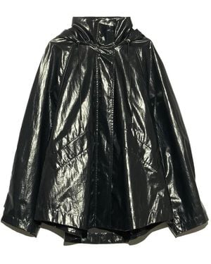 Bimba Y Lola Gabardina Corta Acampanada - Negro