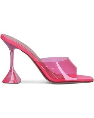 AMINA MUADDI 100mm Lupita Sandals - ピンク