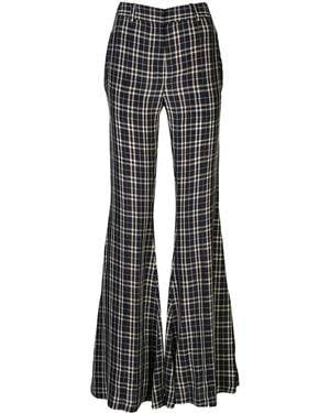 KHAITE Karierte Hose - Mehrfarbig