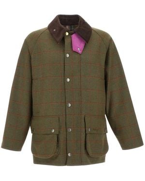 Paul Smith X Barbour Beaufort Checked Jacket - Green