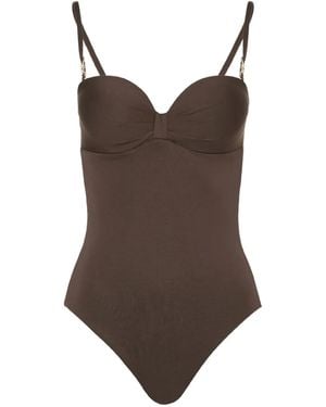 Max Mara Chantal Swimsuit - Brown