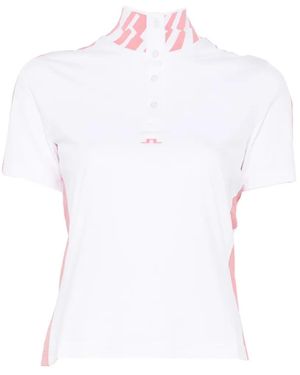 J.Lindeberg Short-Sleeve Polo Shirt - White