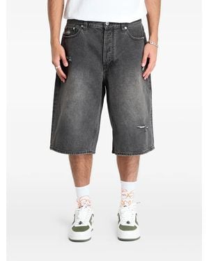A Bathing Ape Sta Denim Shorts - Grey