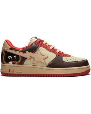A Bathing Ape Sta Sneakers - Brown