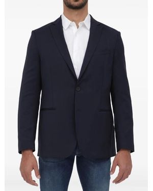 Tonello Virgin Wool Blazer - Blue