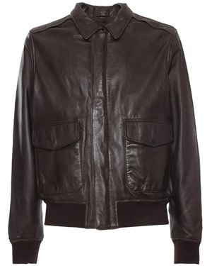 Schott Nyc Leather Jacket - Black
