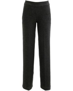 Avenue Montaigne Carla Palazzo Pants - Black