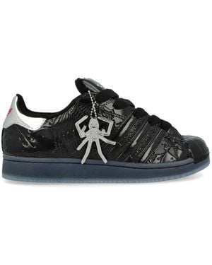 adidas X Sp5Der Superstar Embossed Trainers - Black