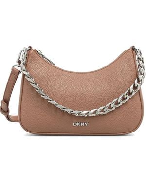 DKNY Chain Crossbody Bag - Grey
