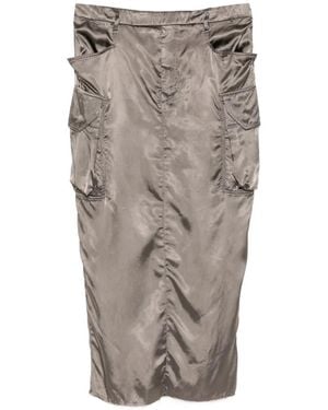 Rick Owens Firbanks Skirt - Grey