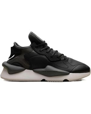 Y-3 Kaiwa Cinder Chalk Pearl" - Black