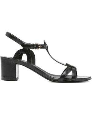 Roberto Del Carlo T-Bar Sandals - White