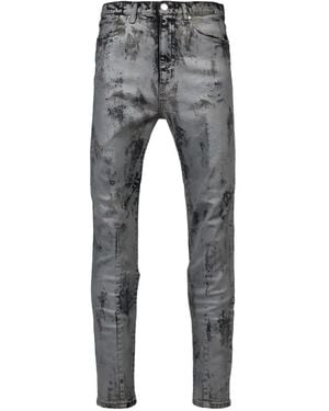FILTH Gewachste Kiefer Jeans - Grau