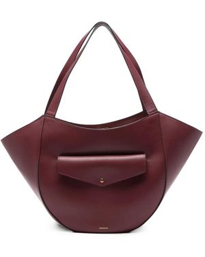 Wandler "Hortensia" Slouch Tote - Purple