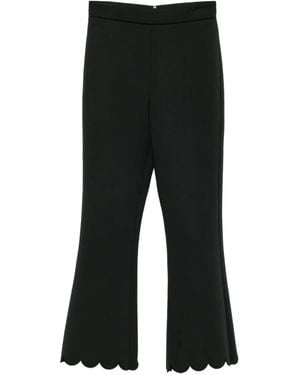 Cynthia Rowley Ella Cropped Pants - Black
