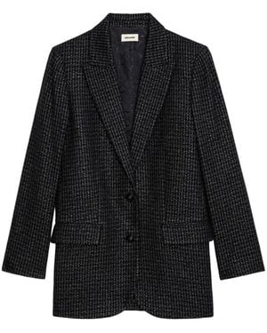 Zadig & Voltaire Viva Car ジャケット - ブラック
