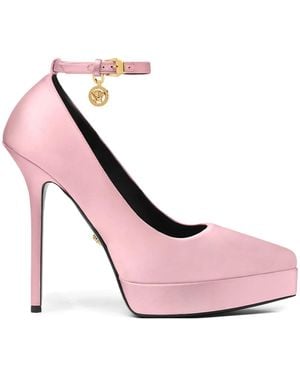 Versace Pumps Lycia Con Plateau - Rosa