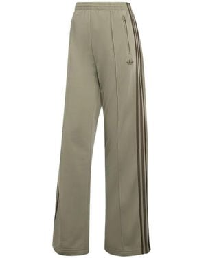 adidas Firebird Side-Stripe Track Trousers - Natural