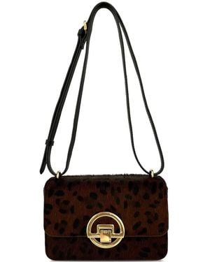 Apatchy London Sac Porté Épaule Tilly À Imprimé Léopard - White
