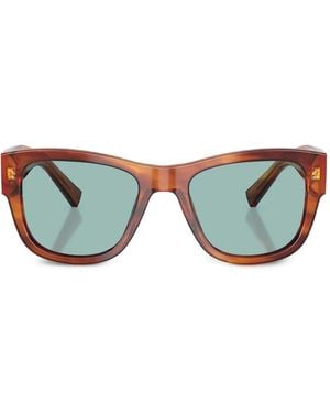 Dolce & Gabbana スクエアフレーム サングラス - ブルー