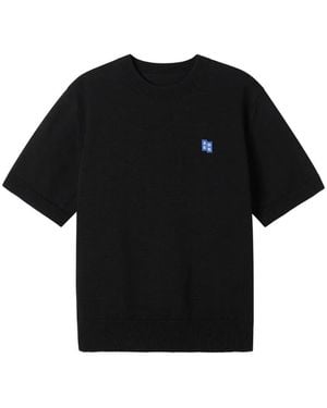 Adererror Bl Tag Short-Sleeve T-Shirt - Black