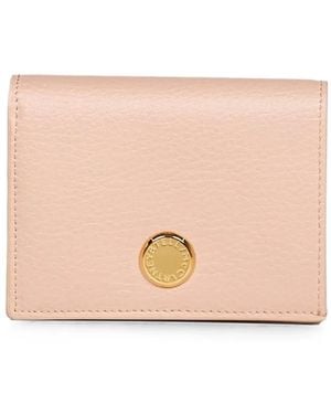 Stella McCartney Alter Mat Logo-Medal Wallet - Pink