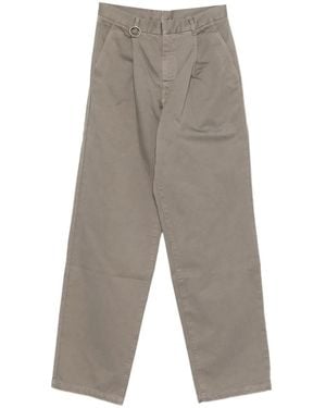 Etudes Studio Cotton Chino Trousers - Grey