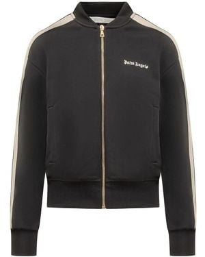 Palm Angels Track Bomber Jacket - Black