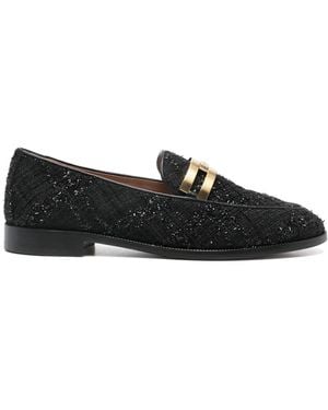 Aquazzura Brandi Loafers - Black