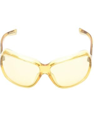 Gucci Square-Frame Sunglasses - Metallic
