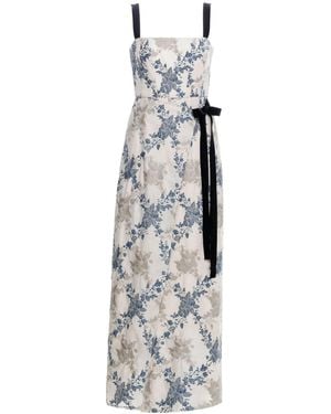 Agua Bendita Cinefila Maxi Dress - White