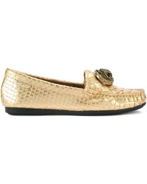 Kurt Geiger Chelsea Eagle-head Loafers - ナチュラル