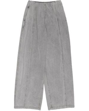 Bimba Y Lola Elasticated-Waist Jeans - Gray