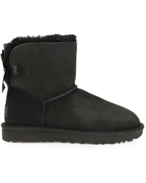 UGG Mini Bailey Bow Ii Ankle Boots - Black