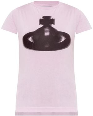 Vivienne Westwood Organic Cotton T-Shirt - Pink