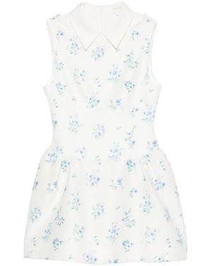 ShuShu/Tong Floral-Print Mini Dress - Wit