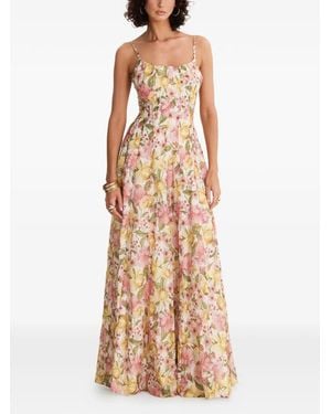 MOOS STUDIO Flora Reverie Floral-Print Maxi Dress - Multicolor