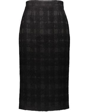 Rochas Midi-Kokerrok - Zwart