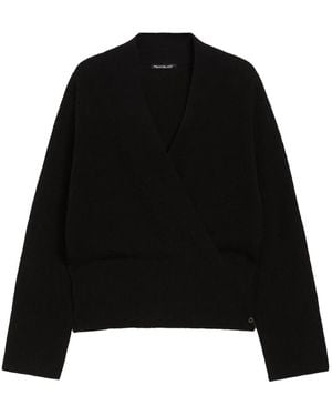 Pennyblack Wrap Sweater - Black