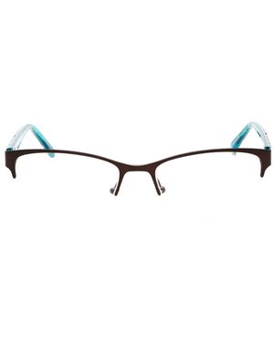 Adensco Rectangle-Frame Glasses - White