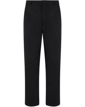 Moschino Elasticated-Waistband Trousers - Black